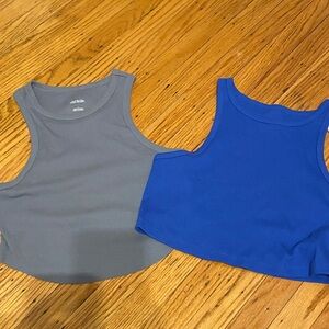 Wikd fable  Tank Tops in Gray and Blue